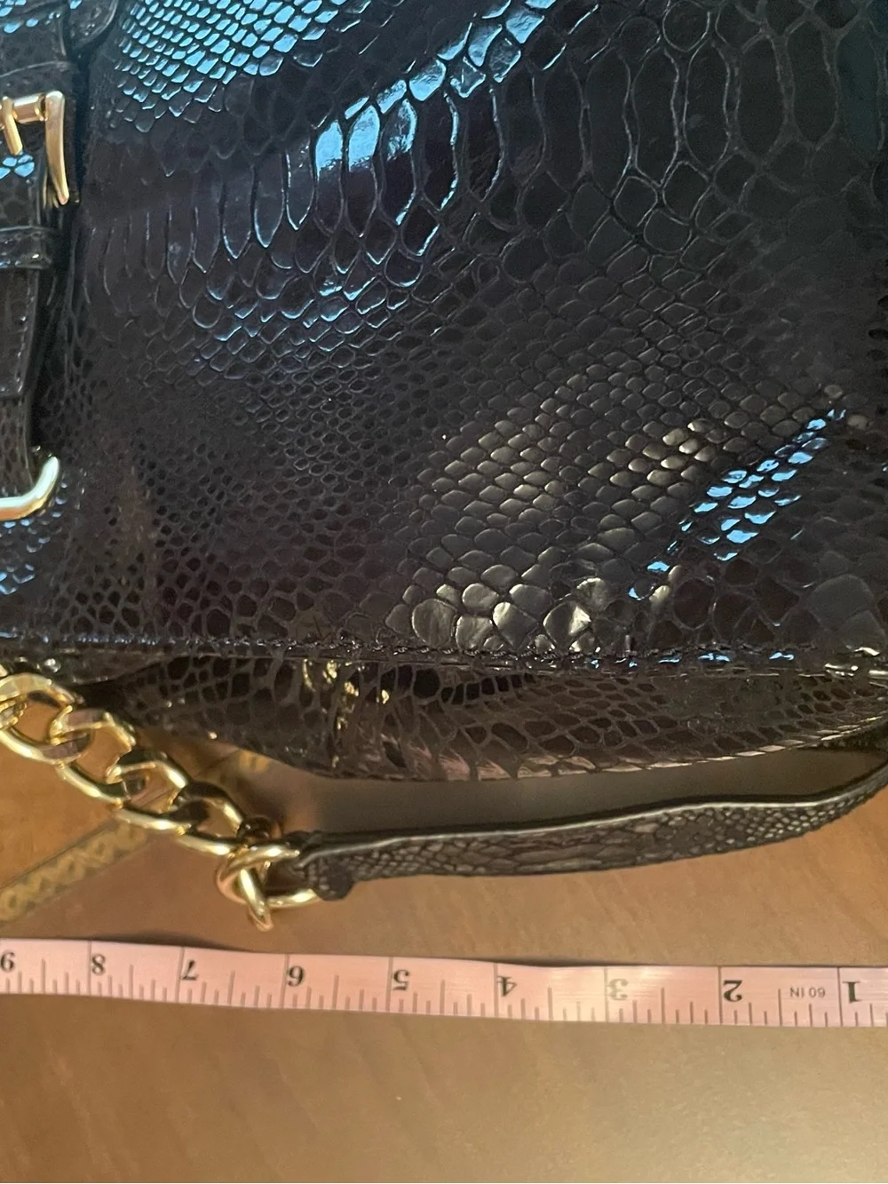 Michael Kors Genuine leather large Tote Handbag in Black